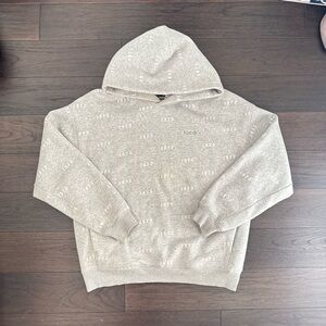 Roots Light Gray Hoodie Sweater